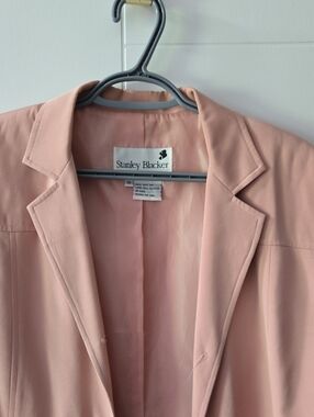 Stanley Blacker Women's Blush Pink Tailored Blazer